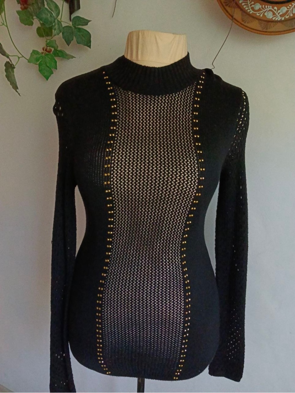 Versace Vintage sweater jeans couture